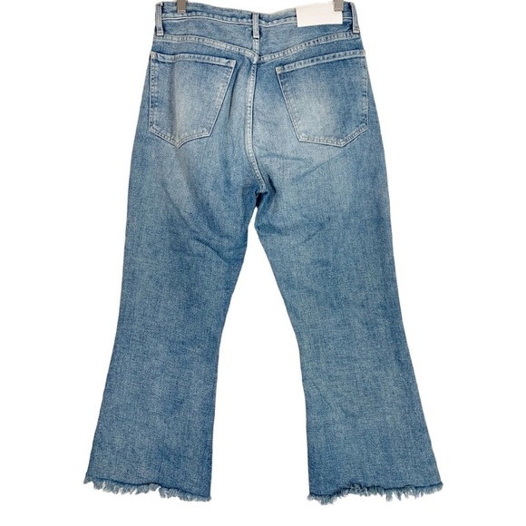 7 For All Mankind Easy Boot High Rise Flare Leg Jeans - Picture 4 of 11